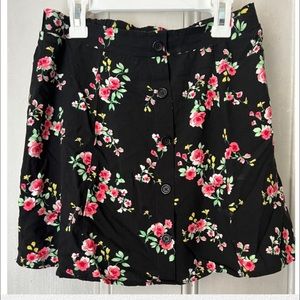 Art Class Girls Flowered Skirt Size XL (14-16)